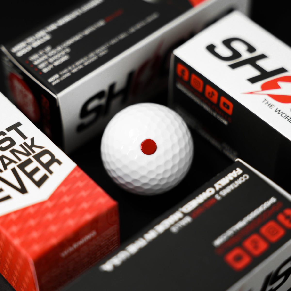 SHOCK'D Prank Golf Balls