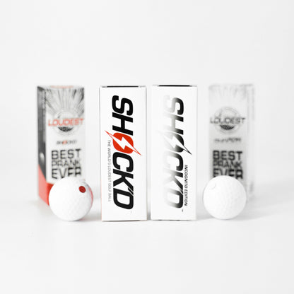 SHOCK'D Prank Golf Balls