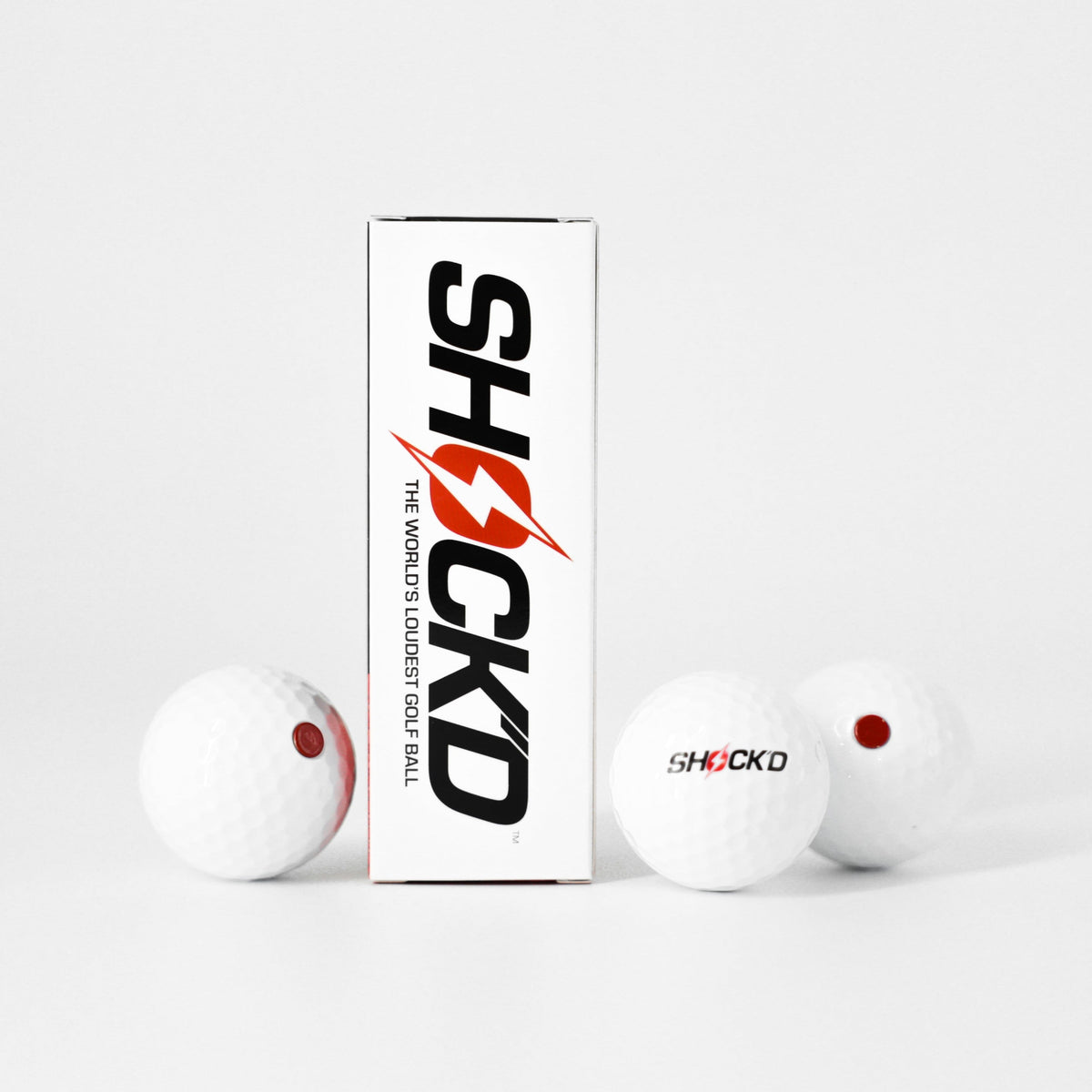 SHOCK'D Prank Golf Balls