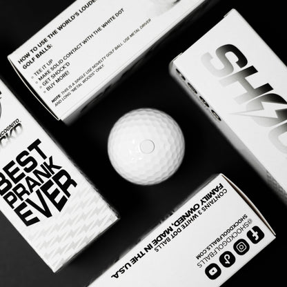 SHOCK'D Prank Golf Balls