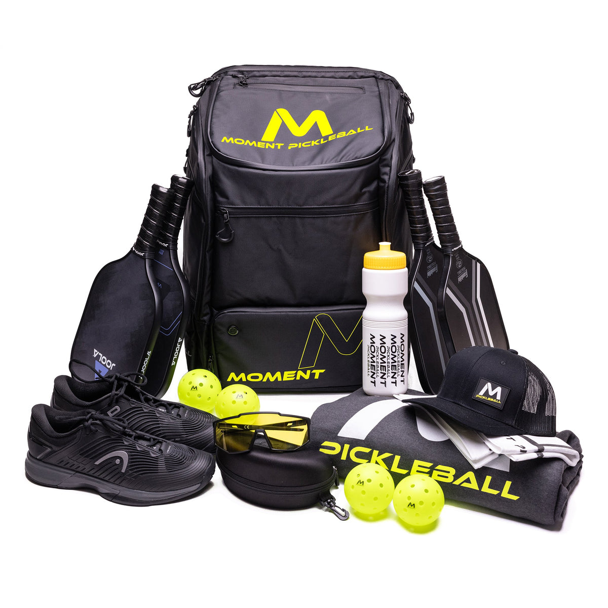 MW-PRO Bag / Travel Bag Black/Yellow