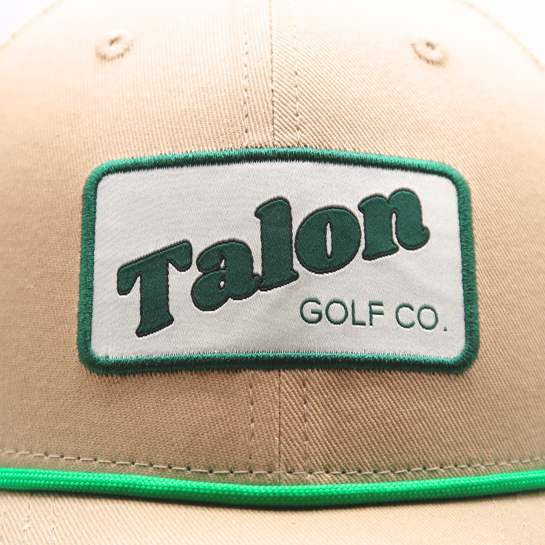 Green Rope Tan Trucker Hat