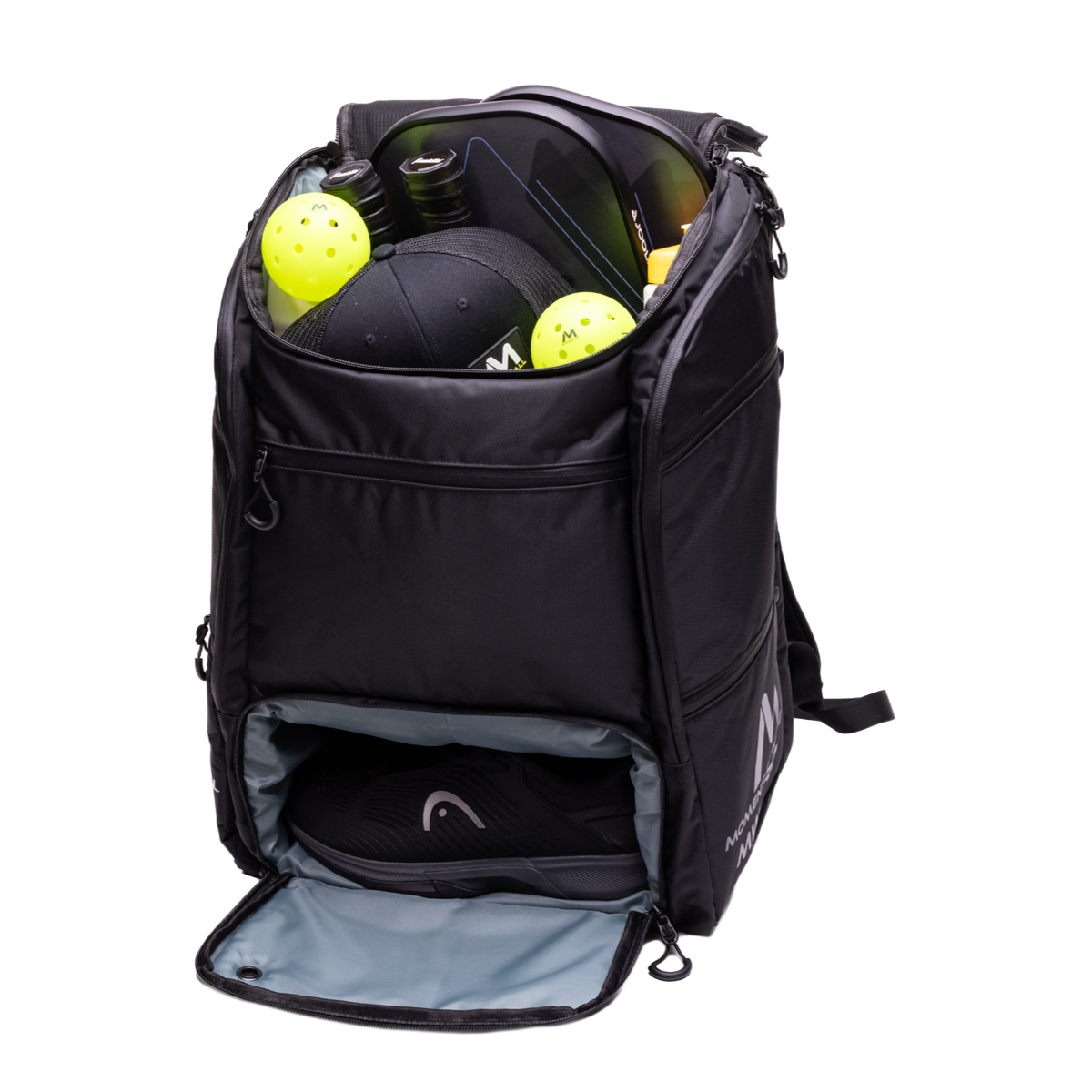 MW-PRO Bag / Travel Bag  Black/Silver