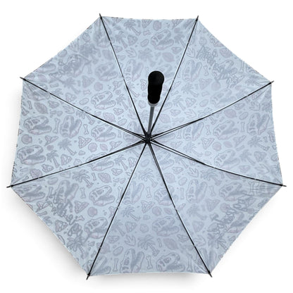 "Fossil Fairways" | 60" Golf Umbrella | Oversized Golf Umbrella | Dinosaurs Fossils