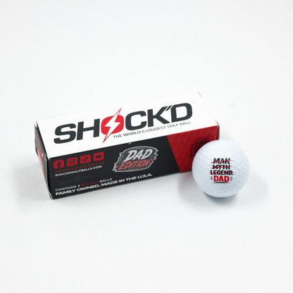 SHOCK'D Prank Golf Balls