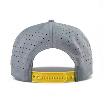 UFO Golf Hat | Snapback Cap | Built-in Magnetic Ball Marker Holder + Marker Included | Adjustable | Alien Gray