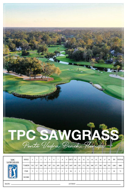 TPC Sawgrass  - Scorecard