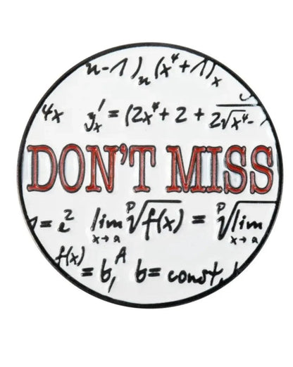 Don't Miss Ball Marker